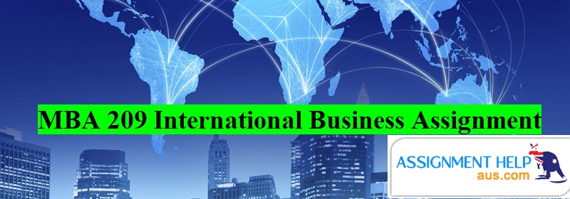 MBA 209 International Business