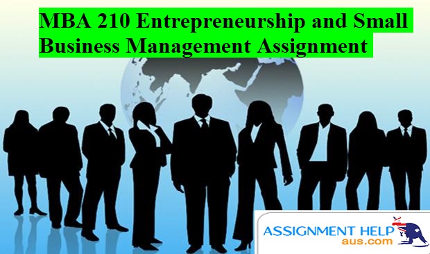 MBA 210 Entrepreneurship and Small Business Management
