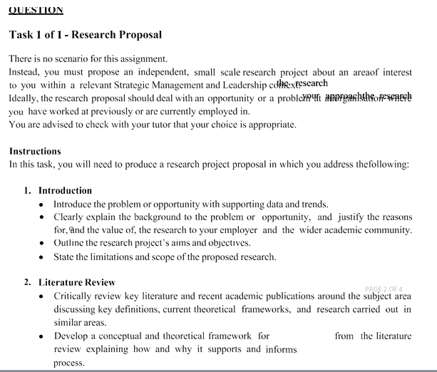 Advanced Business Research Method Assignment