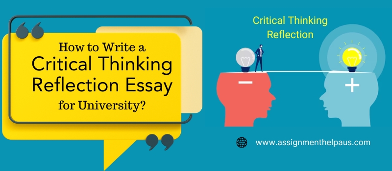 critical thinking reflection essay