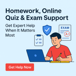 Homework, Quiz & Exam Help | Assignment Help AUS